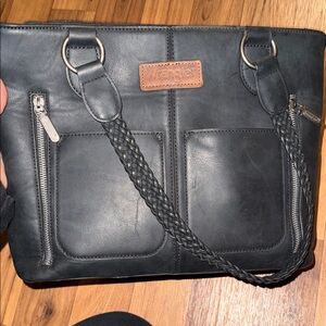 Wrangler Black conceal carry Shoulder Bag